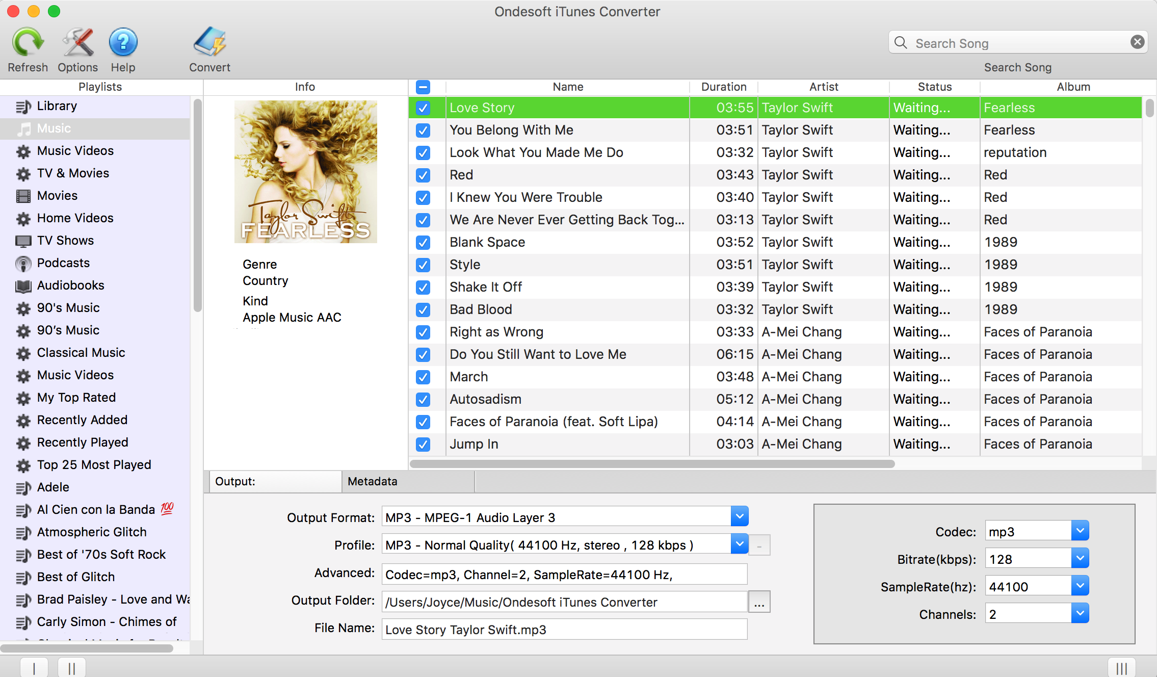 convert itunes to mp3 for mac